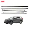 Adequado para Honda Crv Modelos 2017-20 72350-Tme-T01 Defletor de Água Externo e Friso de Pressão Externo para Porta e Vidro de Janela de Carro