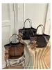 2026 Nova Bolsa Tote Estilo Coreano Retrô com Padrão Lichia para Mulheres, Grande Capacidade, para o Dia a Dia, Ombro Único, de Mão, Cesta de Compras, Versátil