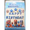 Traje de baño Celebridad de Internet Escena de Fiesta de Cumpleaños Diseño traje Oso Feliz Cumpleaños Banner de Globos Vestir Atmósfera Vida