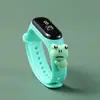 Atacado Controle de Toque À Prova d'Água Mi 3 LED Boneca Relógio Eletrônico Cor de Doce Mostrador Fofo Desenho Animado Relógio de Presente Display Digital