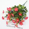 Simulación orquídea de pasto de primavera hojas de eucalipto magnolia narcisos decoración exterior para el hogar joyería artificial floral al por mayor