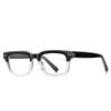 Armazón de gafas para hombre anti luz azul 2189 nuevo cuadrado pequeño borde grueso europeo y americano gafas lisas insertar armazón óptico de calidad