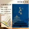Cuaderno Altamente Atractivo, Tendencia Nacional Creativa, Impresión Color Templo del Cielo, Cuaderno Grueso, Diario de Piel Suave PU, Set de Caja de Regalo, Logo Impreso