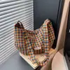 2025 Nuevo Bolso Cruzado Versátil Retro de Lana con Correa para el Hombro, Bolso Dumpling Casual y Simple de Gran Capacidad, Bolso de Hombro de Mano