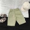 Pantalones de Algodón Puro para Niños de Otoño e Invierno Nuevos Elegantes Pantalones Cargo Casuales para Niños Pantalones Rectos Versátiles de Primavera y Otoño para Bebé