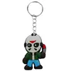Chaveiro Temático de Halloween Desenho Animado Acessório de Chaveiro de Borracha Macia PVC para Bolsas, Mochilas e Pequenos Acessórios de Presente