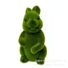 Ornamentos de animais de simulação Decoração de Natal decoração de animal coelho paisagem artificial Aglomeração de musgo animal falso atacado