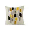 Funda de Cojín Impresa Sencilla Popular de Decoración para el Hogar de Amazon Funda de Cojín para Sofá de Flores Cojín