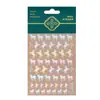 Redanco5D Repujado Ins Populares Pegatinas de Arte para Uñas de Dibujos Animados Caballo Colorido Lindo Pegatinas Estéreo para Uñas Dr1277