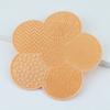 Nova esponja de limpeza flor de silicone ventosa almofada de limpeza ferramenta de limpeza para pincéis de maquiagem almofada de escova de limpeza vendas diretas transfronteiriças