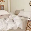 Juego de Cama de Tela de Sarga de Algodón Puro de Ancho Amplio de 2.35m, Tela para Sábana, Funda de Edredón, Sábana Ajustable, Faldón de Cama, Juego de Cuatro Piezas, Venta al por Mayor de Tela de Algodón