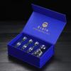 Nuevo Set de Vino Copa de Vino Blanco Copa de Licores Dispensador de Vino de Cristal Copa de Vino Pequeña Caja de Regalo traje Set de Siete Piezas Shihuai