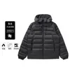 Chamarra de Plumas para Hombre Invierno 90 Pluma de Pato Blanca Delgada Moderna Marca Tendencia Casual para Hombre Top Holgado Cálido Chaqueta para Hombre