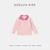 Ropa Infantil Dudu Camisa Polo para Bebé Primavera Nuevo Estilo Top de Manga Larga para Bebé Atuendo de Primavera Ropa Moderna para Niños y Niñas