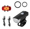 Mini luz trasera de bicicleta luz trasera para montar luz de montar recargable por USB equipo de montar luz trasera de advertencia de seguridad
