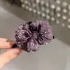 Presilha de Cabelo Roxa Brilhante de Alta Qualidade com um Laço Simples e Estiloso, Presilha de Cabelo Pequena para Uso Diário, Adequada para Penteados Altos na Parte de Trás da Cabeça