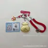 2025 Nuevo Colgante de Bolsa de la Suerte Oro Puro 999 Bolsa de la Suerte Cadena para Teléfono Móvil Llavero Colgante de Fortuna Oro Shuibe Al por Mayor