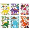 Adesivos de Quebra-Cabeça de Dinossauro Atacado Transfronteiriço Presente de Aniversário para Crianças Mochila Escolar Quebra-Cabeça Quebra-Cabeça Adesivo DIY Decoração de Aniversário