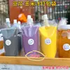 Leche de Soya con Granos, Pasta de Arroz, Bolsas de Empaque, Desayuno, Merienda, Estofado de Goma de Durazno, Biberón, Jugo de Maíz, Vasos para Llevar