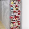 Bolsa colgante para guardar muñecas, bolsa para guardar juguetes de peluche, bolsa colgante de almacenamiento totalmente cerrada para detrás de la puerta o la pared, a prueba de humedad y polvo
