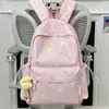 Mochila Ins Girl Versão Coreana 2025 Mochila Fofa de Bolinhas Estilo Japonês Estilo Fresco Mochila Escolar para Estudante de Ensino Médio Feminina
