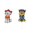 Caricatura Paw Patrol Puesto de Globos Globo de Película de Aluminio Pequeño Archie Venta al por Mayor Decoración de Cumpleaños Fiesta
