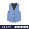 Traje Chaleco de Vestir para Niño Traje Niño de las Flores Traje Chaleco para Niños Actuación Niños Grandes Actuación Colegio Vestido