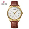 Reloj de pareja Chenxi, reloj de pareja totalmente dorado, dos manecillas, medio calendario, producto popular transfronterizo en Douyin, reloj de cuarzo para hombre y mujer