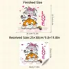 Adesivos de Parede Autoadesivos de Tigre Fofo de Desenho Animado para o Dia dos Namorados Estilo Menina Decoração de Quarto Infantil Adesivos BR3253C