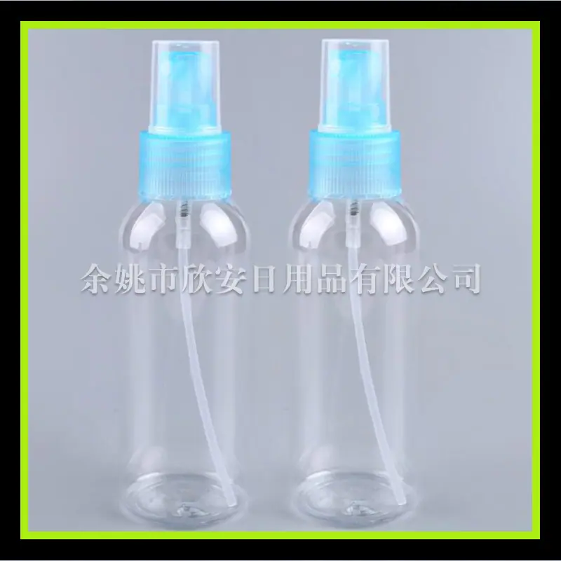 100ml 圆肩pet +喷 头24mm