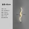 Lámpara de Pared de Rejilla para Fondo de TV de Sala de Estar Minimalista Moderna Lámpara de Mesita de Noche de Dormitorio Lámpara de Pared Larga Creativa Minimalista de Lujo Ligero