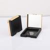 Caja de Polvo de Maquillaje Cuadrada Popular Personalizada OEM de 15g Caja de Polvo Miel con Espejo Tapa abatible Caja Vacía Caja de Sombras de Ojos Contorno Rubor