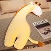Almofada Animal para Meninas, Almofada de Cama, Boneca de Pelúcia Infantil, Brinquedo de Pelúcia com Forro Interno Removível e Lavável, Desenho Animado Fofo para Dormir