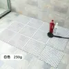 Tapete de Banheiro Patchwork Amazon para Casa Chuveiro Antiderrapante Tapete de Chão Vazado Impermeável Tapete para Pés de Vaso Sanitário Chuveiro