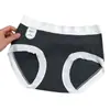 Ropa Interior para Mujer 10A Calzones Antibacterianos, Algodón Puro, Entrepierna Extendida, Alto Valor Estético, Amigable con la Piel, Diseño Simple, Calzones para Mujer