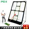 Dispositivo de Práctica de Chipping de Ocho Hoyos para Golf, Soporte Fácil de Guardar, Dispositivo de Práctica de Chipping, Red de Práctica Multifuncional para Interiores y Exteriores