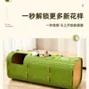 Ninho de Gato de Feltro com Múltiplas Camadas, Design Integrado de Buraco de Árvore, Adequado para Todas as Estações, Casa Esconderijo Quente de Camada Dupla para Gatos, Casa de Gato para Lares com Vários Gatos