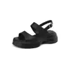 Plataforma de Comércio Exterior Sapatos de Plataforma Largos 33 Sandálias Romanas Novas Sola Macia Salto Alto Sapatos de Praia Sapatos Casuais Sola Grossa 432024 Vazio