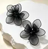 Pendientes, tachuelas, pendientes florales, pendientes de venta caliente transfronterizos, lujo ligero, sensación de alta gama, pendientes exagerados, pendientes para mujer, tachuelas para mujer