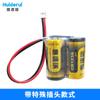 Huidui Cr123A es Adecuado para Cámara de Alarma de Humo, Medidor de Agua, Localizador GPS, Control de Acceso, Batería de Litio de 3V