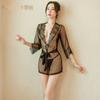 Lingerie Sexy Feminina Manyan Cor Sólida Sexy Decote Profundo Transparente Renda Amarrada Sexy Pijama Tny1933