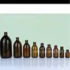 Suministro Local de Fábrica Botella de Reactivo de 250 ml Botella de Líquido Oral de 30 ml Botella de Vidrio Marrón para Enzimas Botella para Jarabe