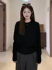 Nuevo suéter de punto estilo coreano 2026, una pieza hermosa y elegante para mujer, perfecto para otoño e invierno, con cintura ajustada y longitud corta, ideal como capa interior o capa base
