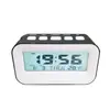 Reloj Despertador de Noche para Estudiante Colorido Color Caramelo Recordatorio de Cumpleaños con Luz de Fondo Cuenta Regresiva Reloj Despertador Electrónico