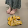 Sandalias Planas Estilo Birkenstock para Mujer, Nuevo Modelo Verano 2026, Antideslizantes, Puntera Cuadrada, Correa con Hebilla de Moda, Chanclas de Playa