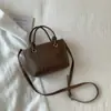 Bolso Retro Nicho con Patrón Tejido para Mujer 2025 Nueva Moda Versátil Bolso Cruzado Exquisito Super Popular Bolso de Mano Pequeño