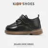Zapatos de Cuero Suave para Bebé, Zapatos Individuales para Niños, Zapatos Versátiles Estilo Británico para Niñas, Zapatos Antideslizantes Elegantes y Sencillos para Caminar para Niños Pequeños