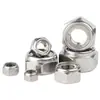 Aço Inoxidável 304/316 Totalmente Metálico Auto Travante Sextavada Porca Arruela de Travamento Tampa de Parafuso Anti-Afrouxamento Porca Anti-Folga M3-M30