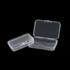 Caja de Piezas Amazon 1.5cm Exportación Caja de Almacenamiento Transparente Transfronteriza Caja Plana Caja de Embalaje de Plástico Caja de Almacenamiento de Tarjetas