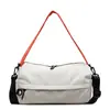 Bolso de hombro liso minimalista estilo japonés, bolso cruzado de nailon unisex, nuevo bolso cuadrado pequeño casual ligero 2026